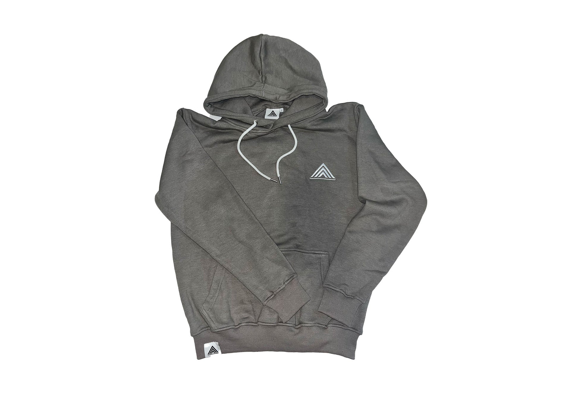 Embroidered Hoodie | Gray