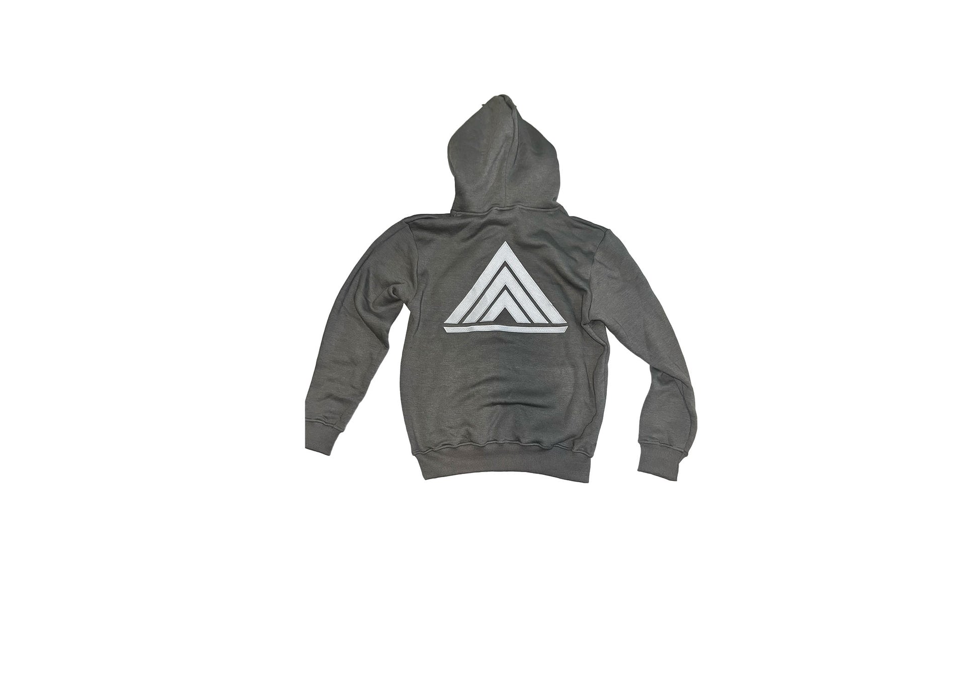 Embroidered Hoodie | Gray